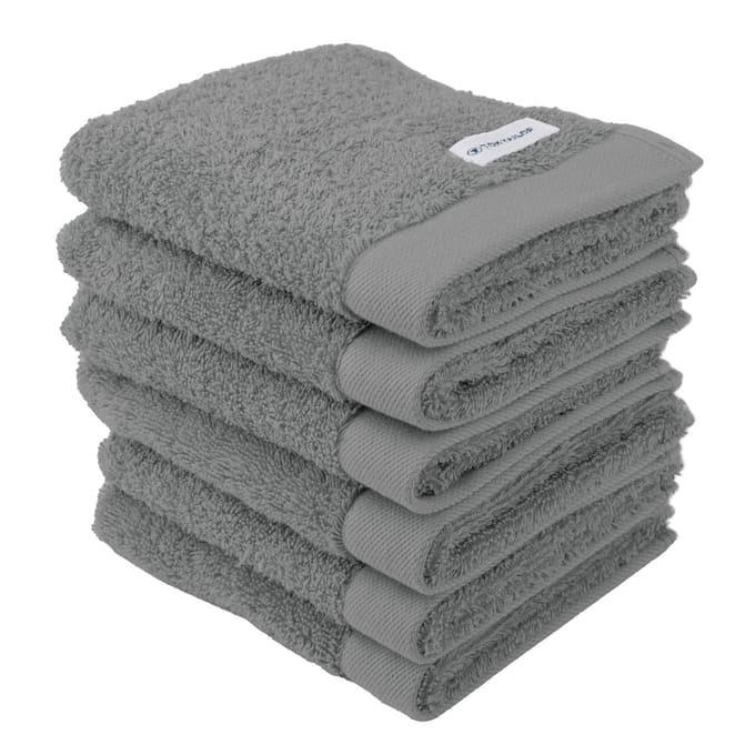 Tom Tailor Gastendoekje Color Bath Guest Towel Een maat, 30x50 Set van 6