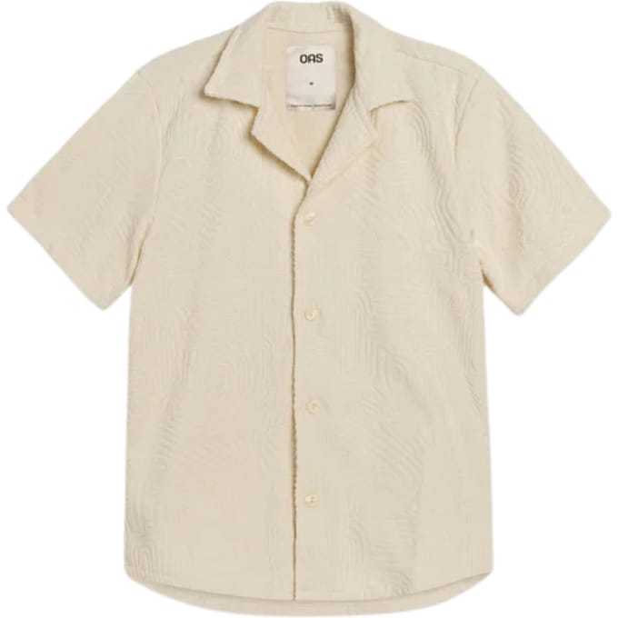 Oas 7003  Creme Golconda Cuba Terry Shirt