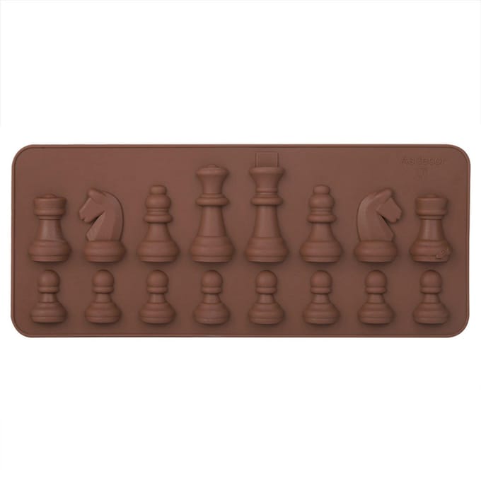 Siliconen Chocoladevorm voor DIY Snoep Taarttopper Decoratie wit