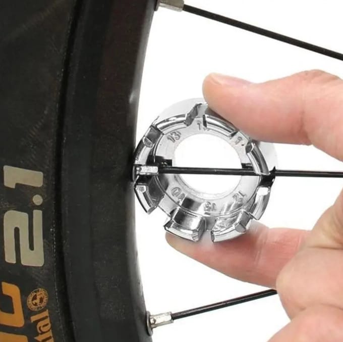 Fiets Spaaksleutel - Spakenspanner - Fietsonderdelen Wiel - Spaaknippels - LOUZIR