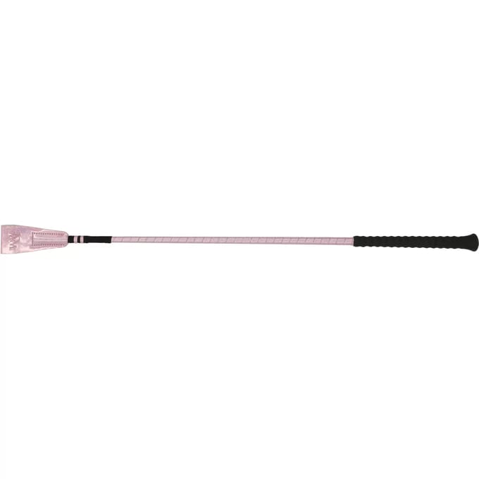 Whip&go Glossy Rijzweep Roze 65 cm