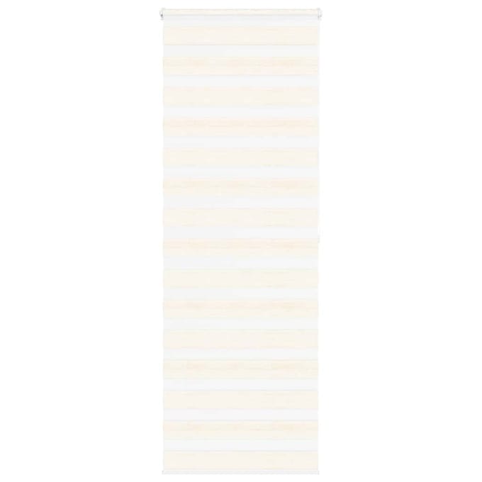 vidaXL - Zebra - rolgordijn - 90x200 - cm - stofbreedte - 85,9 - cm - marmerbeige