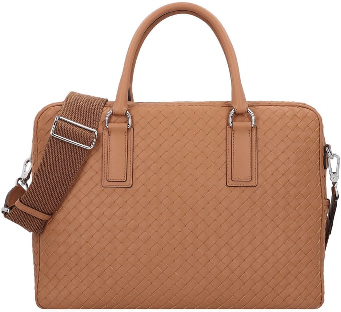abro Lotus Handtas Leer 39 cm - Dames - cuoio