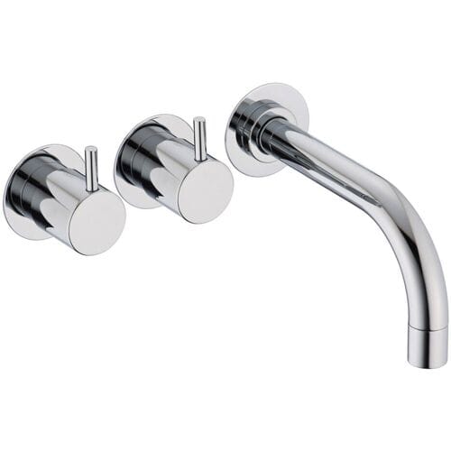 Vola wall-mounted two-handle bath mixer UP, projection 16 cm