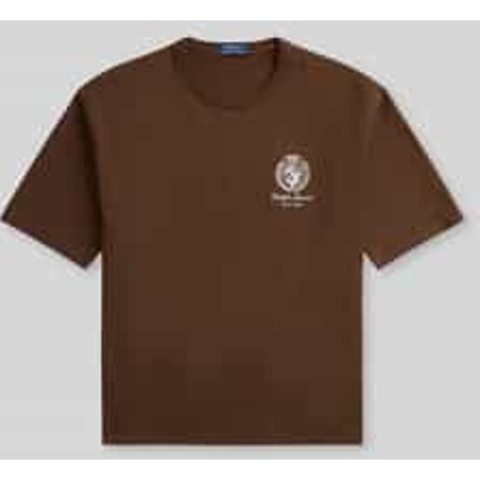 Regular fit T-shirt van puur katoen