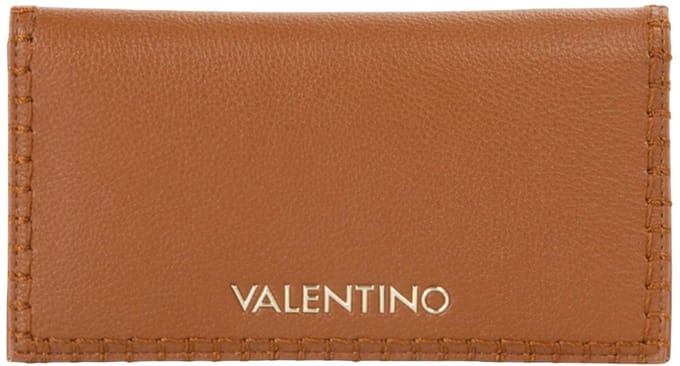 VALENTINO kaarthoes Aleksandra Card Case Cuoio bruine