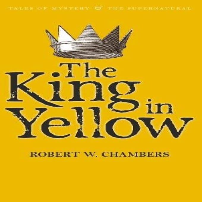 De Koning in Geel door Robert W. Chambers Paperback Boek 9781840226447