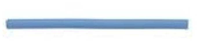 Sibel Papilotten lang Blauw 25cmx15mm-12st
