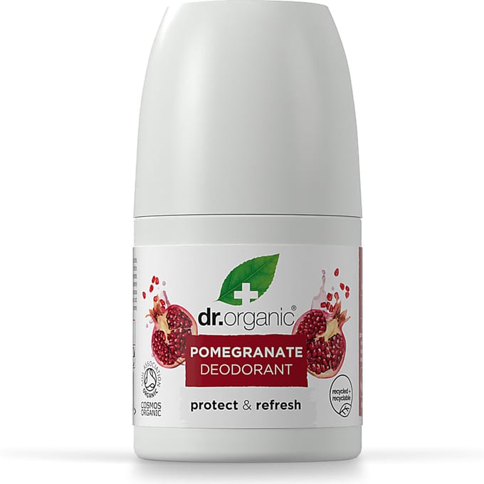 Deodorant Roller Dr.Organic GRANADA 50 ml Granaatappel