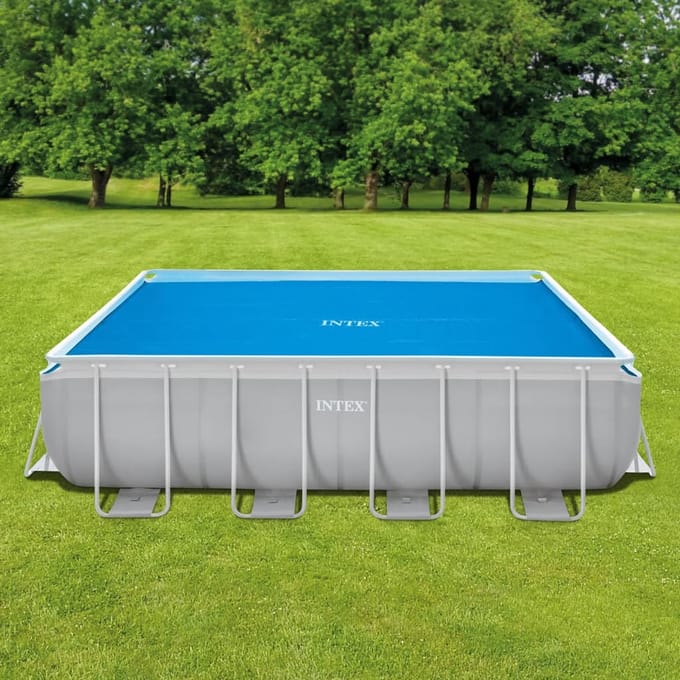 INTEX Solarzwembadhoes 378x186 cm polyetheen blauw