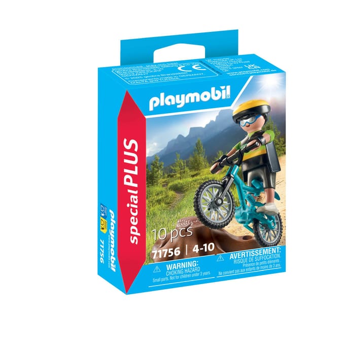 PLAYMOBIL Special Plus Mountainbiker 71756