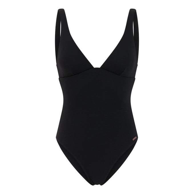 Protest PRTRiot - Badpak Dames - Normale pasvorm - Vaste vulling - Medium dekking - Zwart