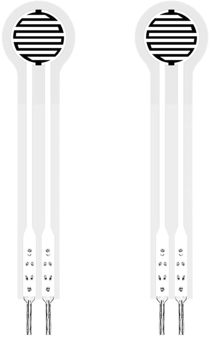 Cosensi - Krachtsensor Druksensor Dunnefilm 10mm Diameter Nauwkeurige Weerstandssensor 2 Stuks