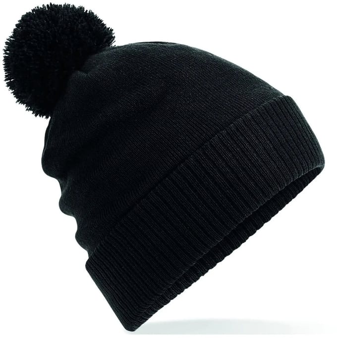 Muts met een binnenste pompon van polarstof Beechfield