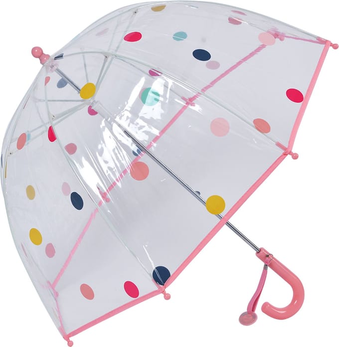 Juleeze Kinderparaplu Ø 65x65 cm Roze Kunststof Stippen
