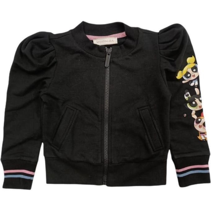 Monnalisa - Zwart sweatshirt 0050 198805RA 8018