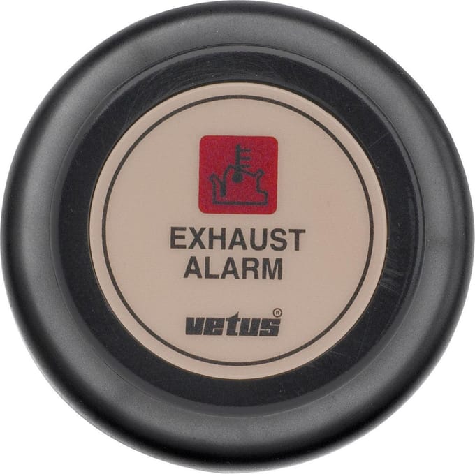 VETUS XHI12W beige Uitlaattemperatuurmeter - 12 Volt