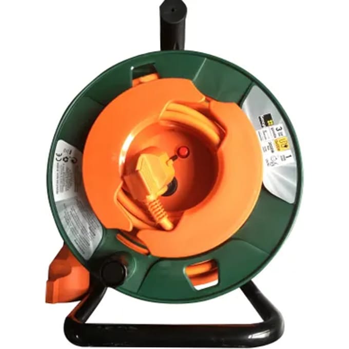 Sencys Kabelhaspel Schuko 22+3m 3g1.5