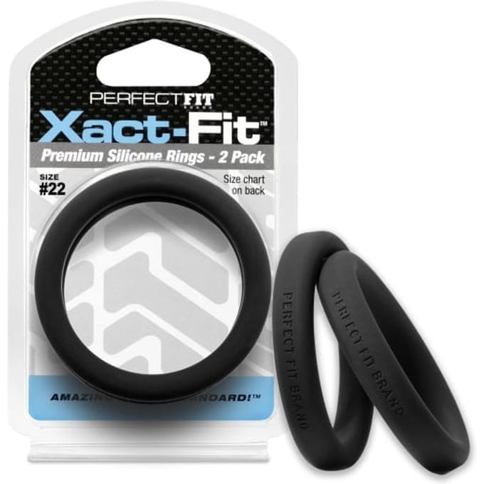 Perfect Fit - 2 Siliconen Cockringen - 58.5 mm