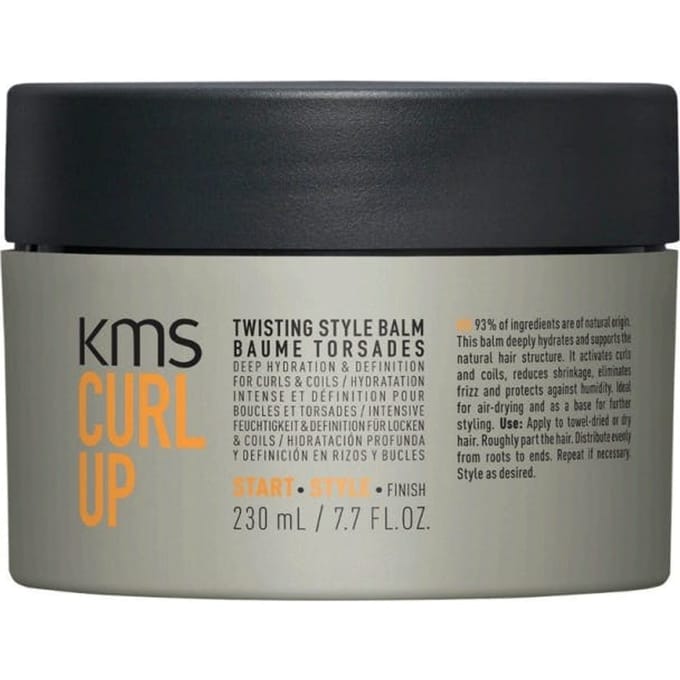 KMS Curlup Twisting Style Balsem Haarcrème & stylingcrème Dames 230 ml