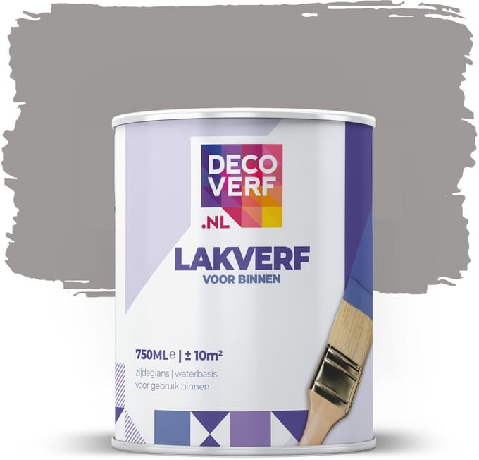 Decoverf lakverf olifantengrijs, 750ml