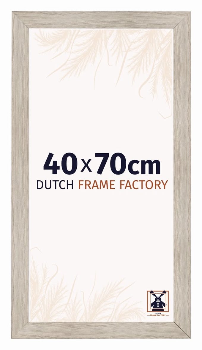 Fotolijst 40x70 cm - MDF - Eiken Licht - Praag