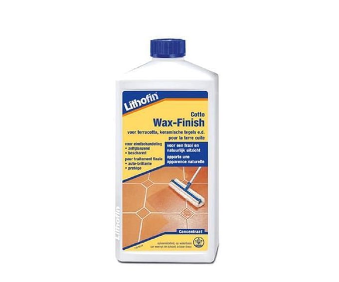 COTTO Wax-Finish - Eindbehandeling van terracotta vloeren - Lithofin - 1 L