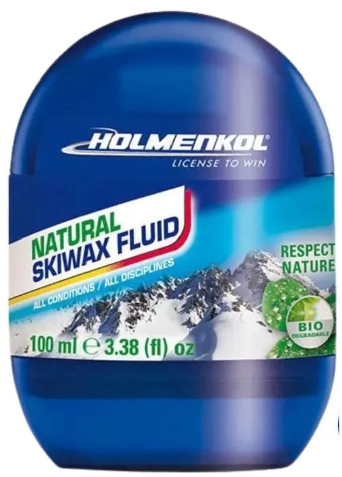 Holmenkol Natural Wax Fluid 100ML Ski- en snowboardwax Blauw