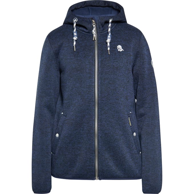 Schmuddelwedda Gebreide fleeceblouse Heren marine gem