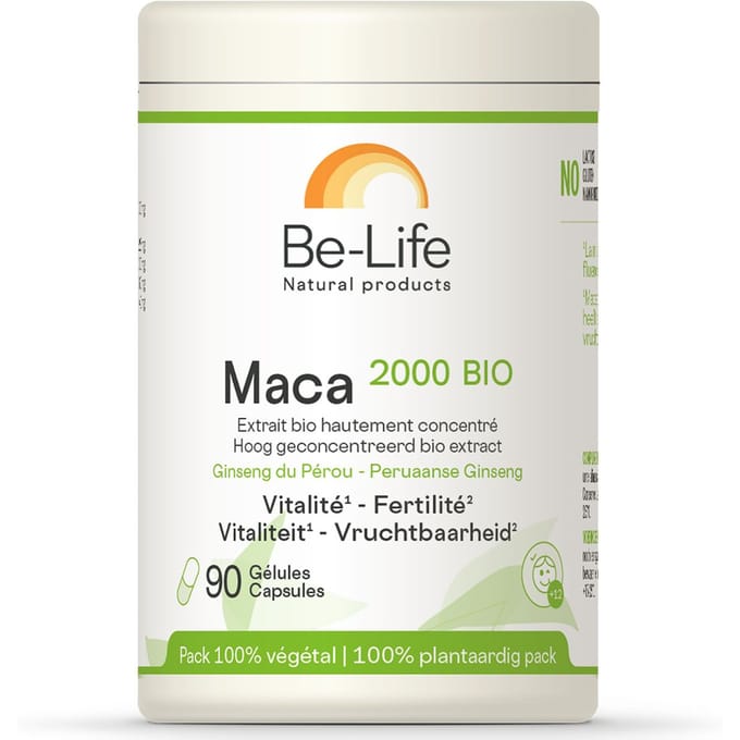 Be-Life Maca 2000 Bio 90 Capsules