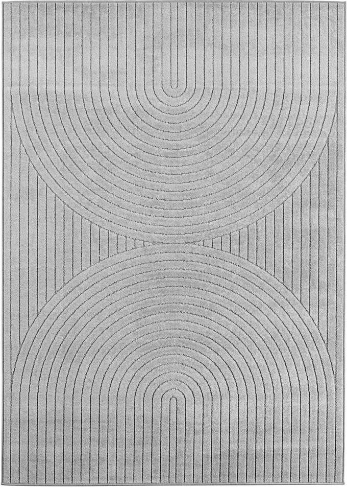 Binnen- en buitentapijt Nova (zilver 1201) - 80x150 cm