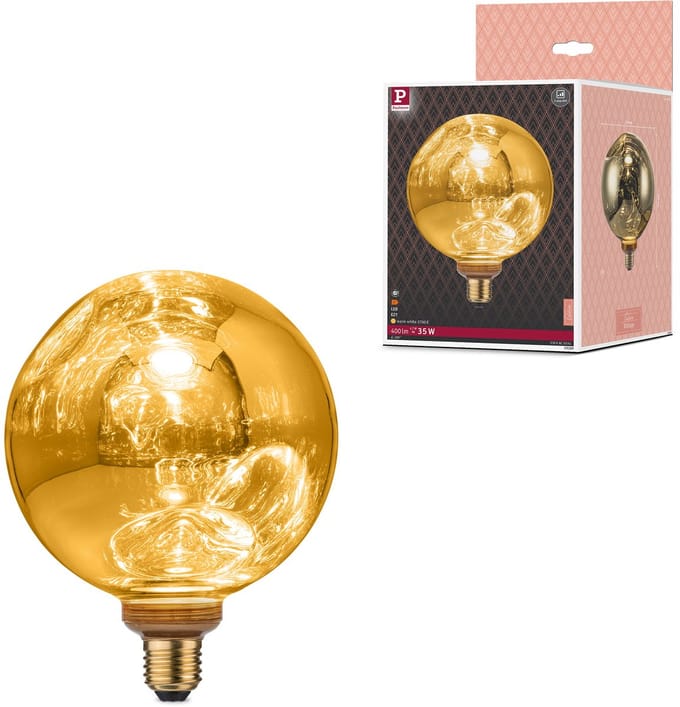 Vintage Edition Standaard 230 V LED Globe E27 400lm 4,7W 2700K dimbaar Goud