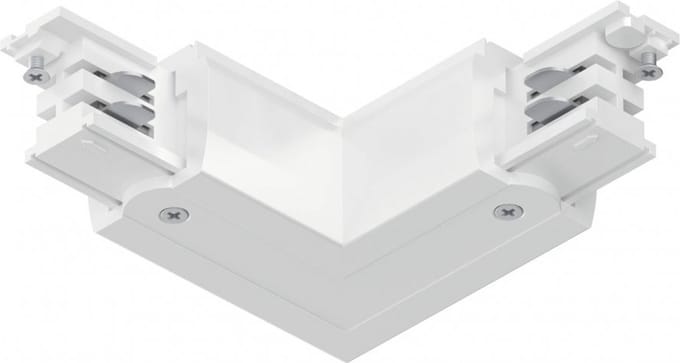 Paulmann 91372 ProRail3 L-Connect Erde 230V-railsysteemcomponenten L-verbinder ProRail3 Wit