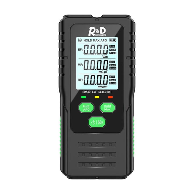 3in1 multifunctionele elektrische veld magnetische veld RF-detector draagbare elektromagnetische veelkleurig