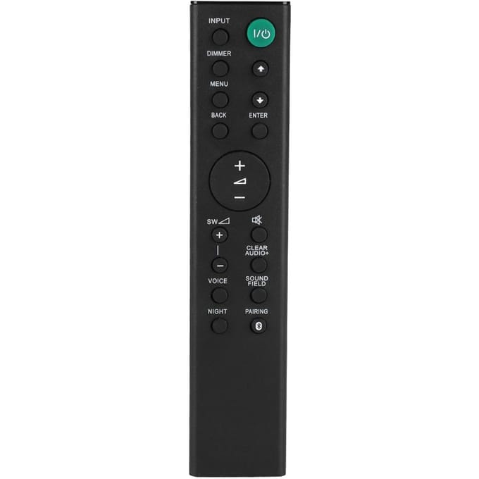 Vervanging voor SONY Soundbar RMTAH101U Home Theater Afstandsbediening black