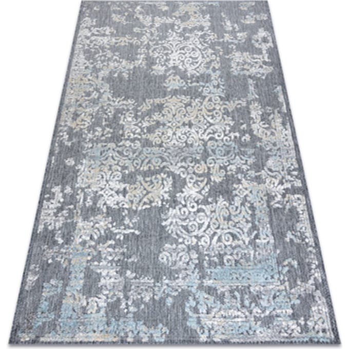 Kleden Rugsx Tapijt Structureel SOLE D'3812 Ornament Plat gewev 80x250 cm
