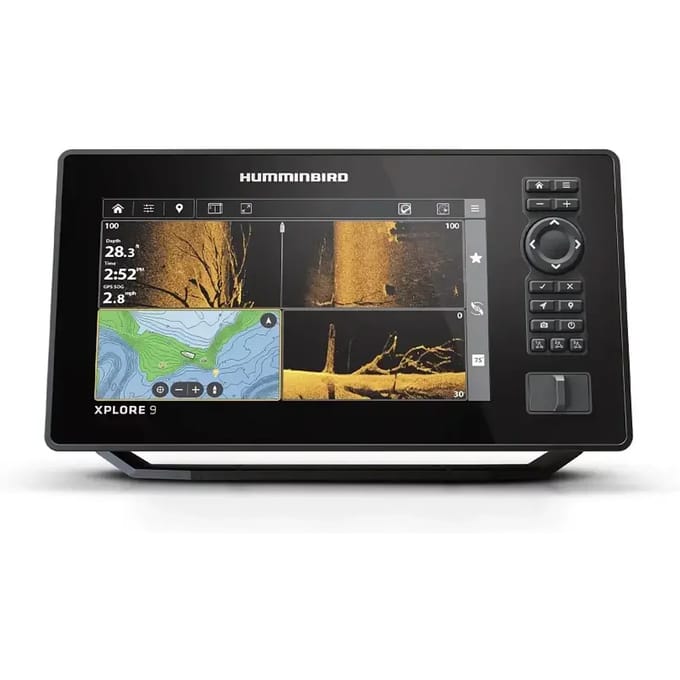 Touchscreen combinatie zonder sonde Humminbird Xplore 9 MegaSI+