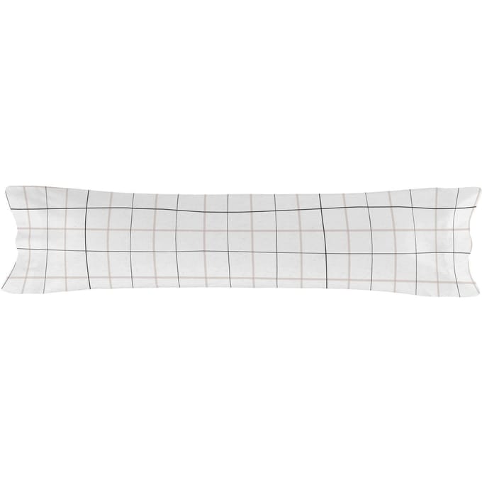 Kussensloop Tartan | Blanc
