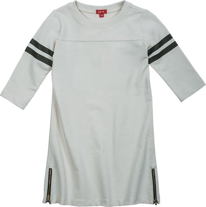 La V sweartjurk A line  Cream 122