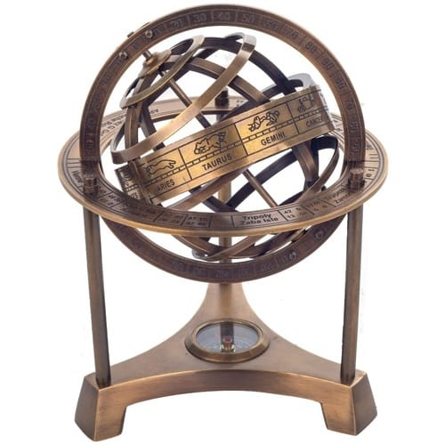Beeldjes Signes Grimalt Armillary -Ballon Met Kompas