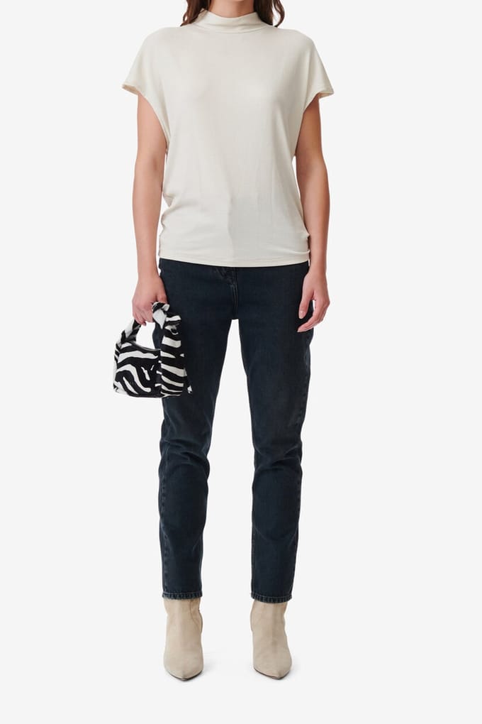 IRO Paris Pearle Top Ecru Maat: M | Tops Outlet | Dames | Ecru