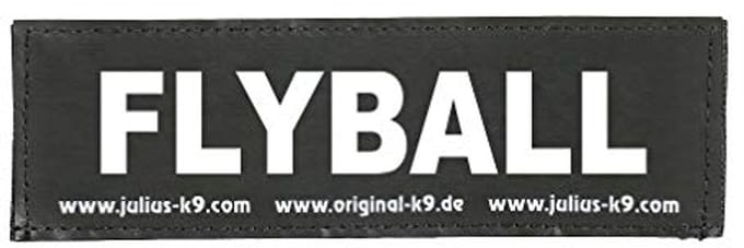 Julius K9 Tekstlabel – Flyball groot