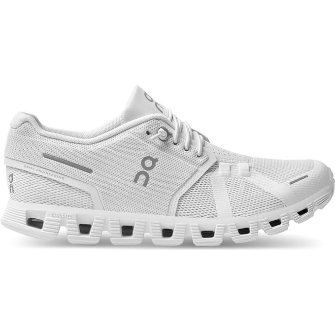 On Cloud 5 W All White Maat: 40.5 | Sneakers Outlet | Dames | Wit