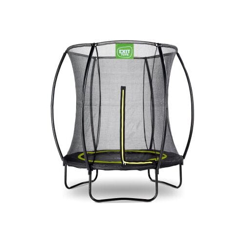 EXIT Silhouette Trampoline ø183cm - Op Poten - Rond - Trampoline Buiten - Voor Kinderen - Zwart