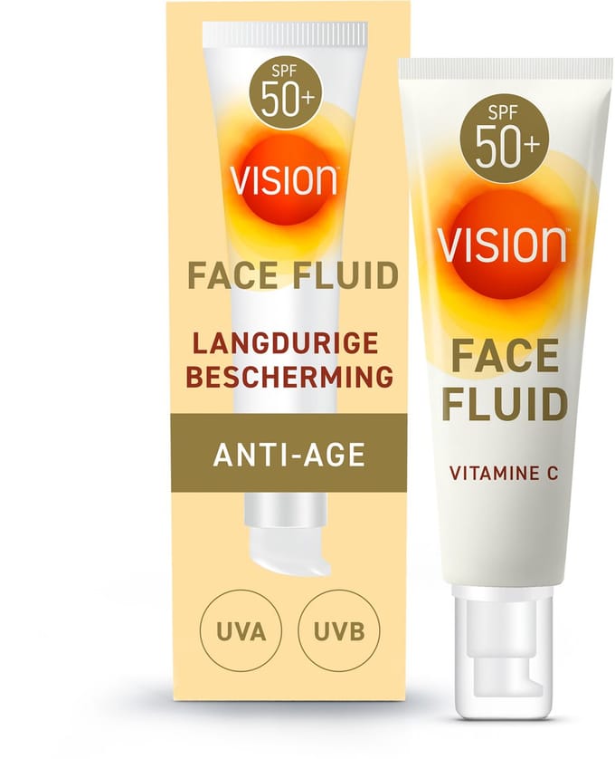 Vision Face Fluid - Zonnebrand voor het gezicht - SPF 50+ - 50 ml