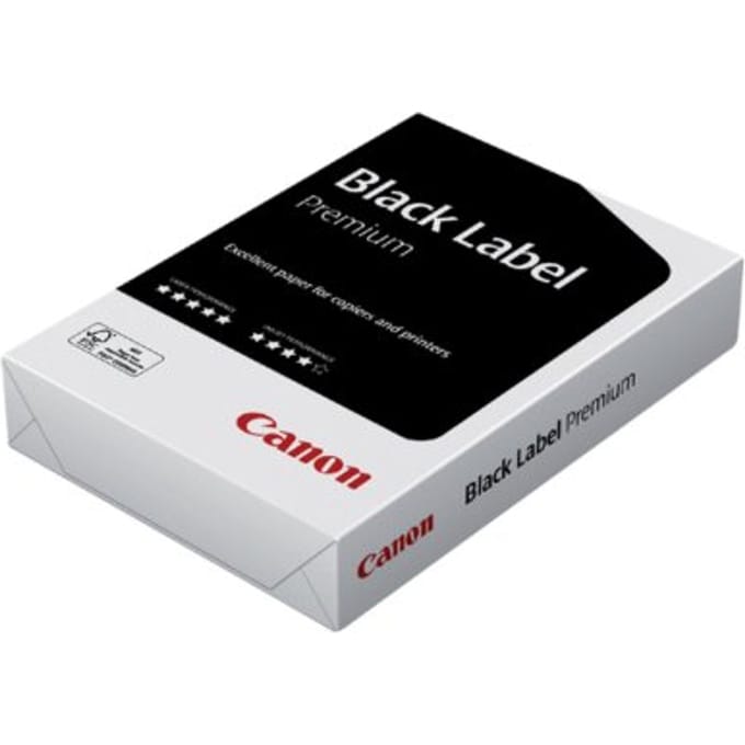 Kopieerpapier Canon Black Label Premium A3 80gr wit 500 vel