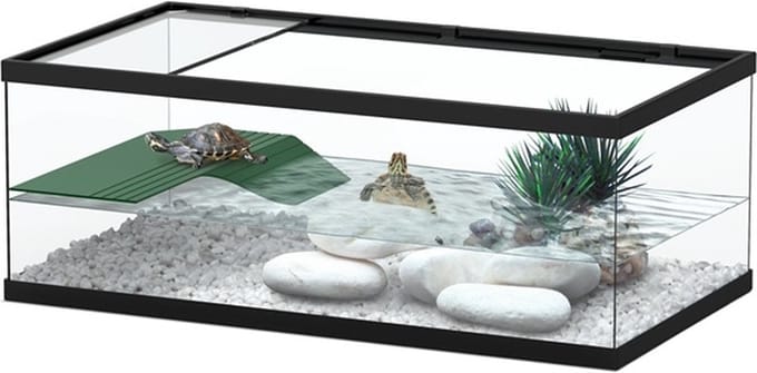 Aquatlantis Tortum 55 Aquarium - 55x29x20 cm - Zwart