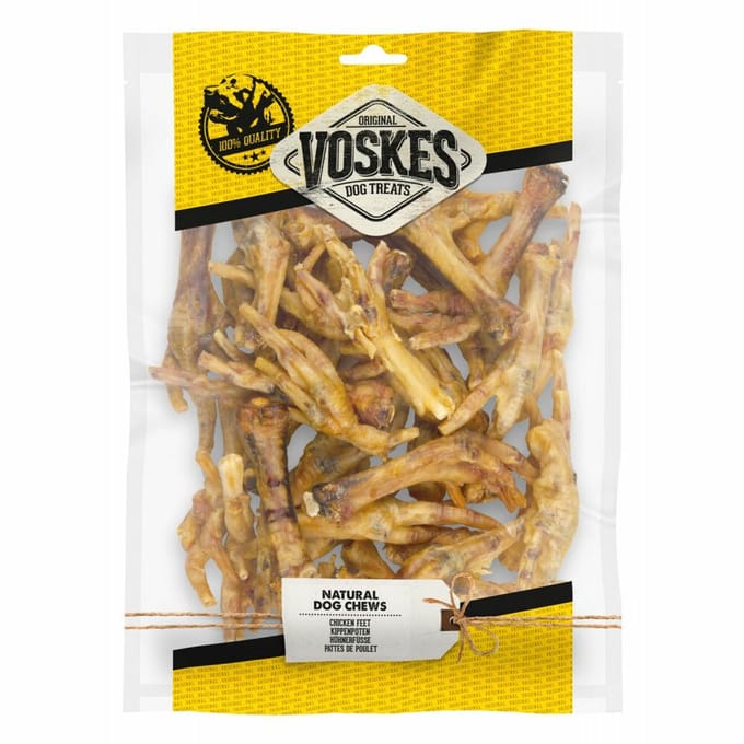 Voskes Hondensnacks Kippenpoten - 500 gr