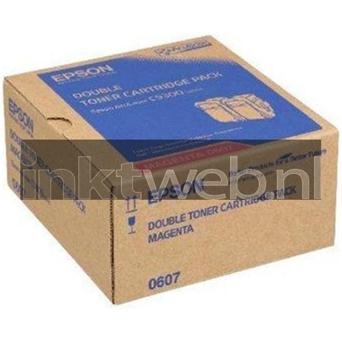 Epson S050607 2-pack magenta (Origineel)