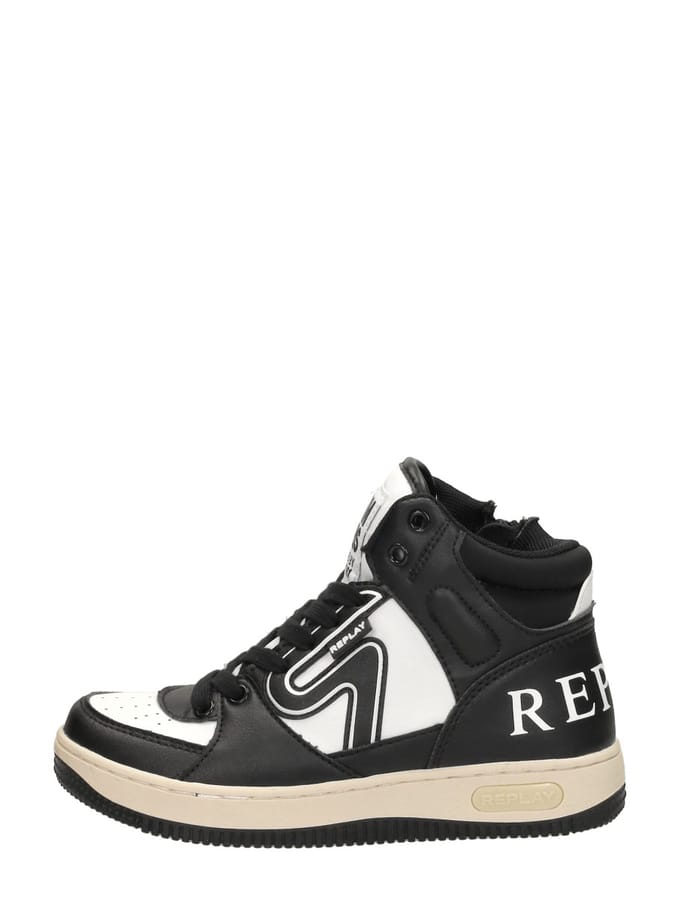 Replay Epic Jr Mid Boy 4 Sneakers - Jongens - Zwart - Maat 35